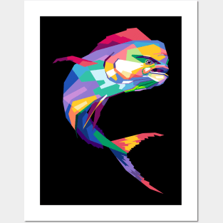 FISH POP ART Posters and Art